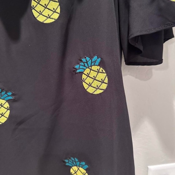 Vava by Joy Han Revolve Black Carys Pineapple Off the Shoulder Mini Dress Large - Picture 5 of 9